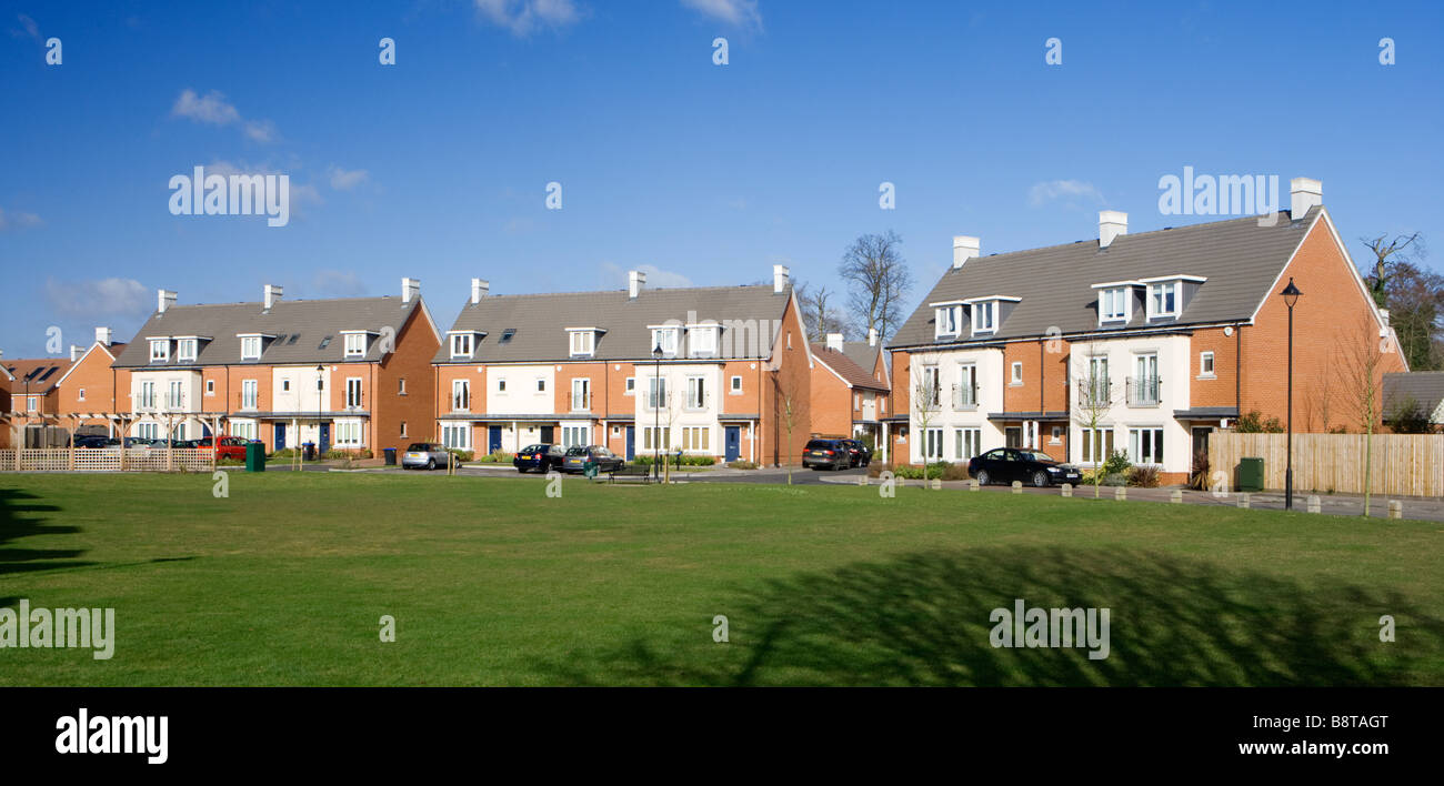 Offres et demandes de logement nouvellement construit. UK Banque D'Images