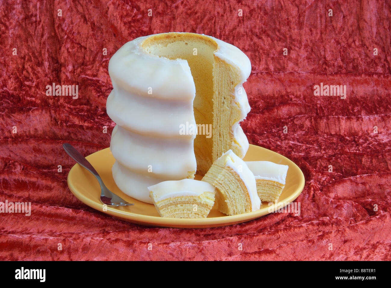 Baumkuchen Roi de gâteaux 05 Banque D'Images