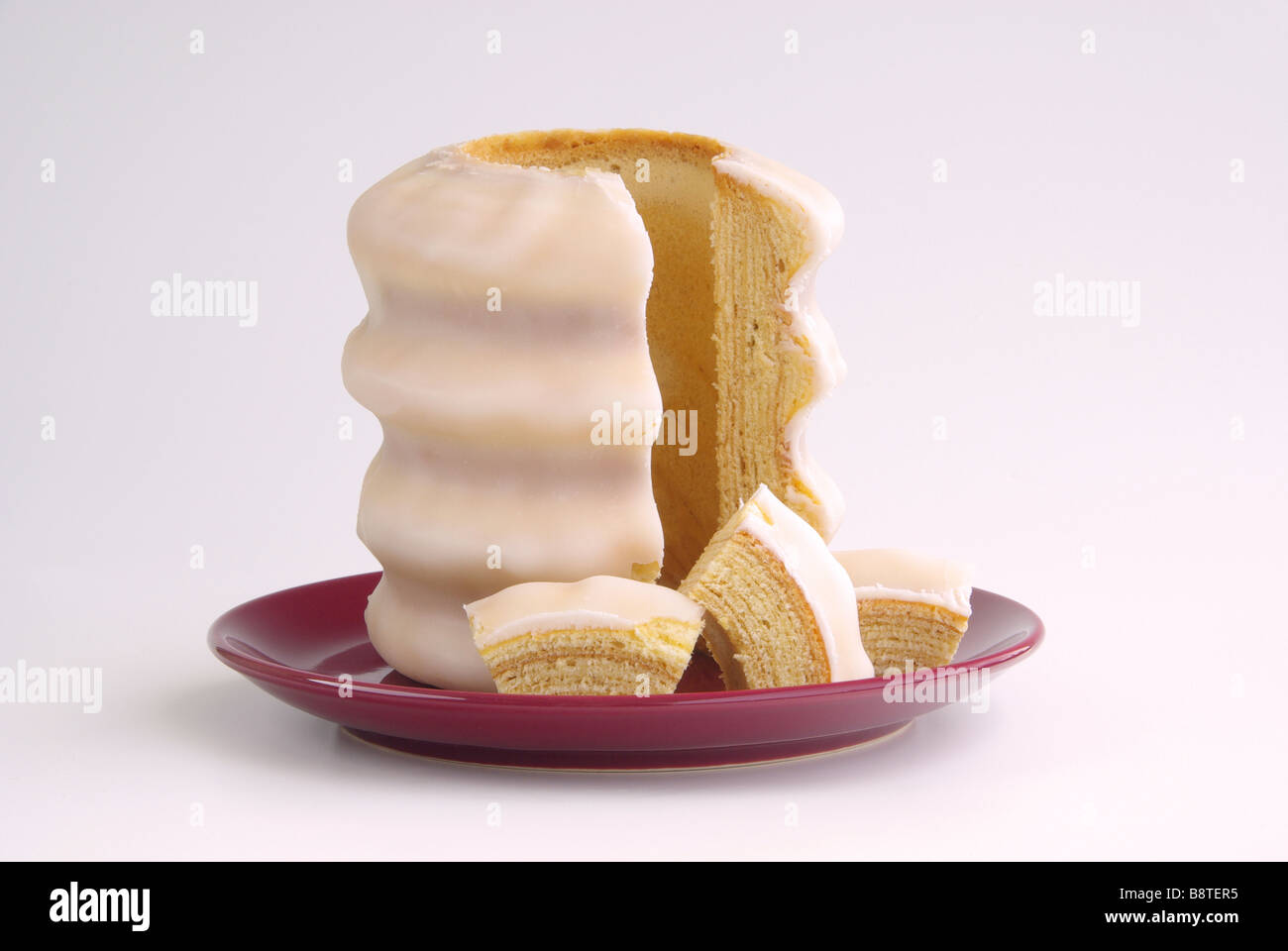 Baumkuchen Roi de gâteaux 06 Banque D'Images