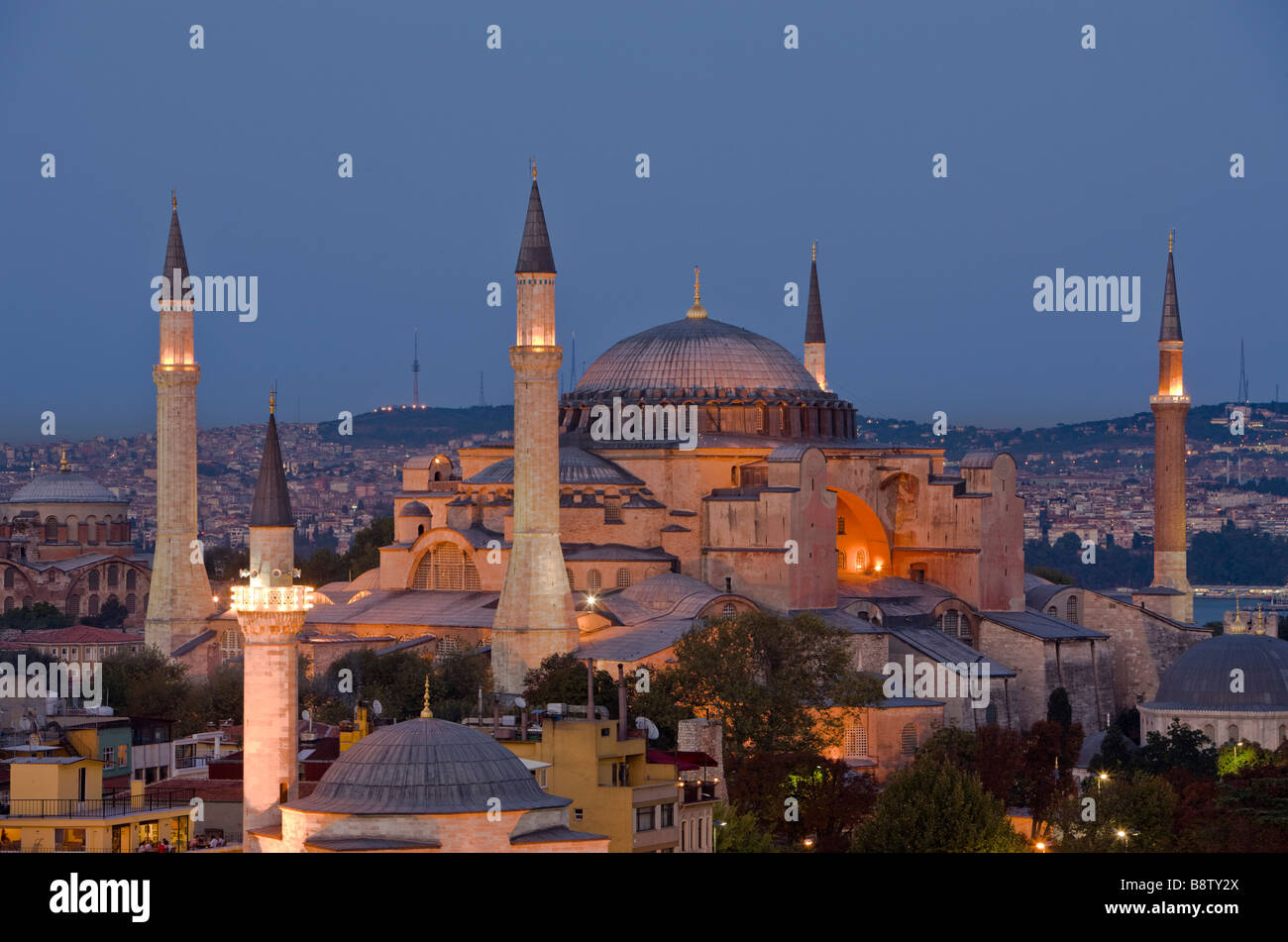 Basilique Sainte Sophie Istanbul Banque De Photographies Et D’images à ...