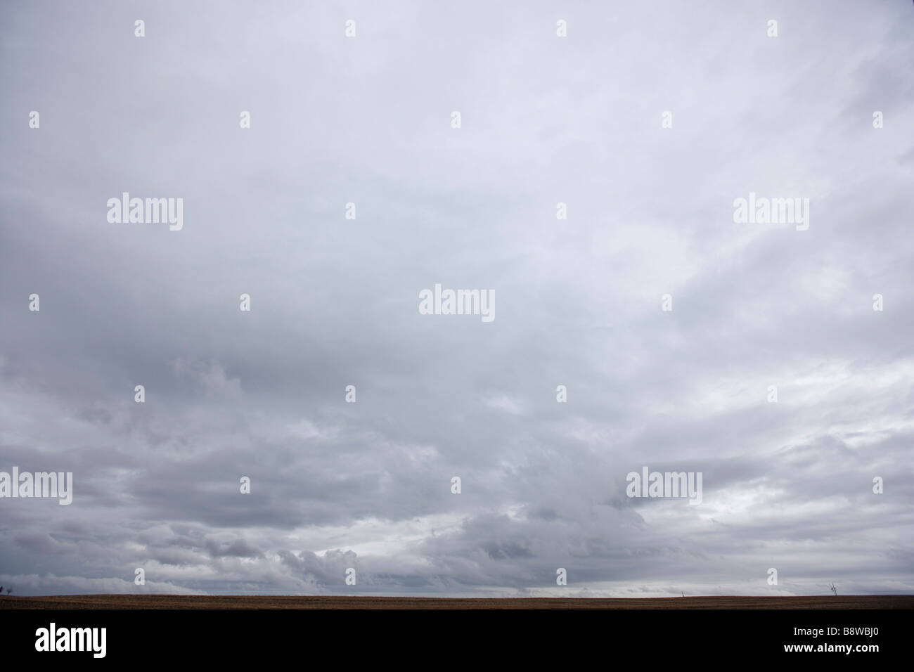 Ciel nuageux Banque D'Images