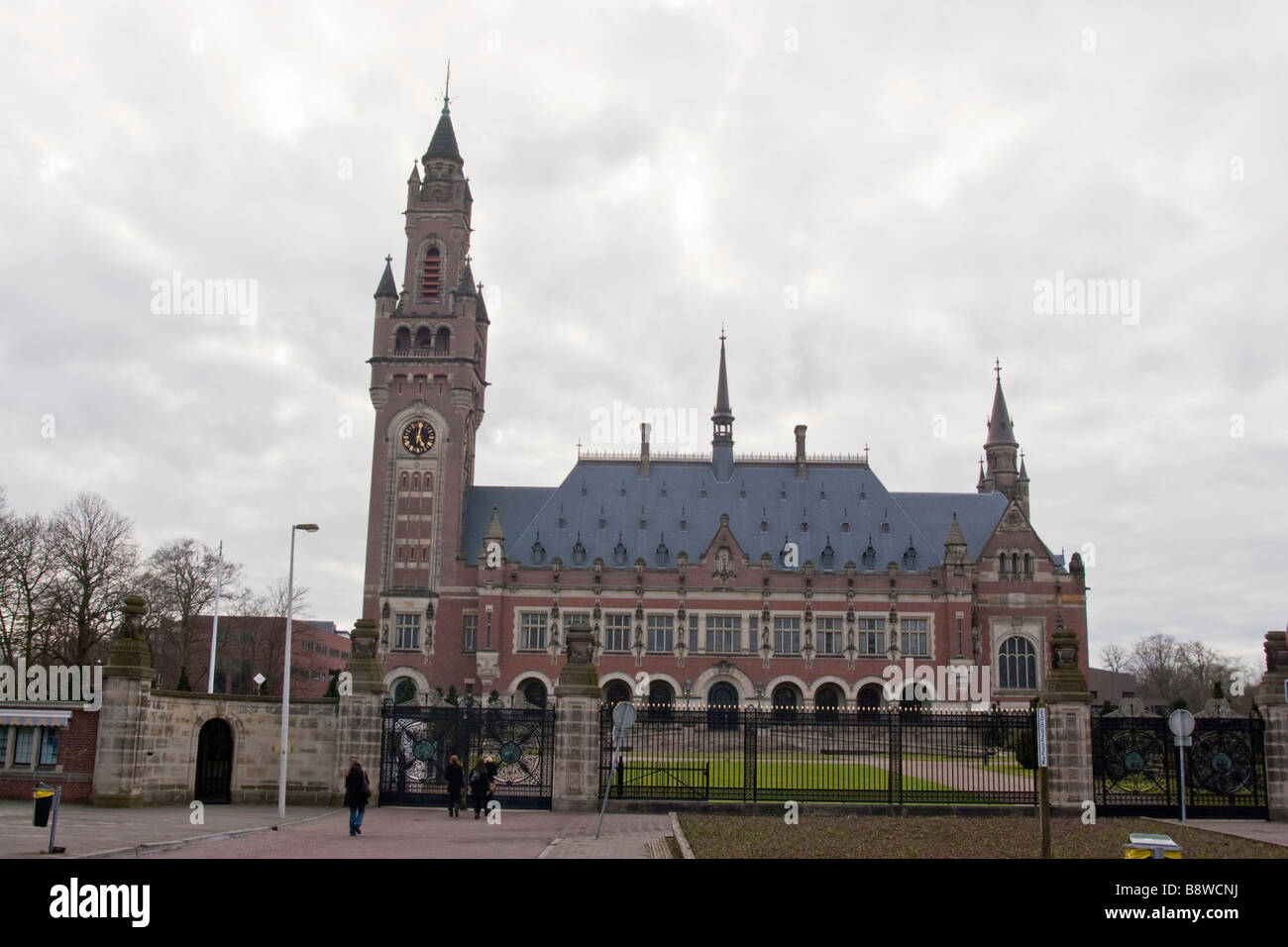 Cour internationale de Justice, La Haye, Pays-Bas Banque D'Images