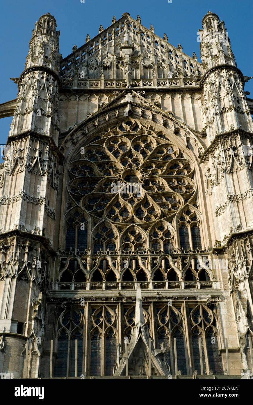 Cathédrale de Beauvais , le nord de la France Banque D'Images