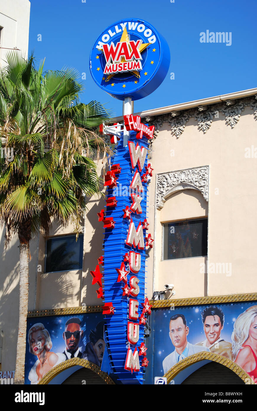 Musée de Cire de Hollywood, Hollywood Boulevard, Los Angeles, Californie, États-Unis d'Amérique Banque D'Images