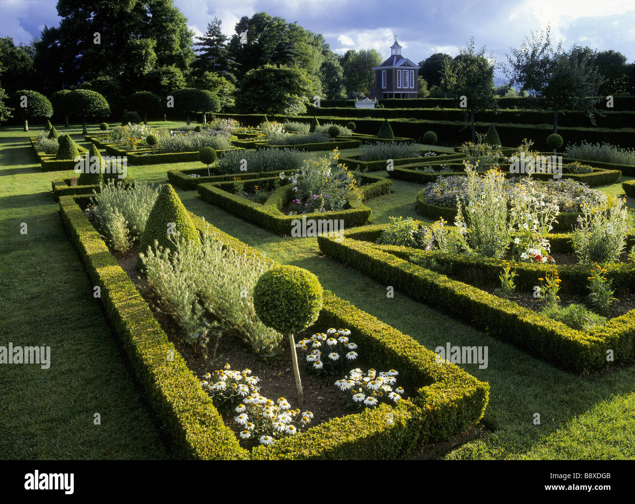 Jardin Cour Westbury Banque D'Images