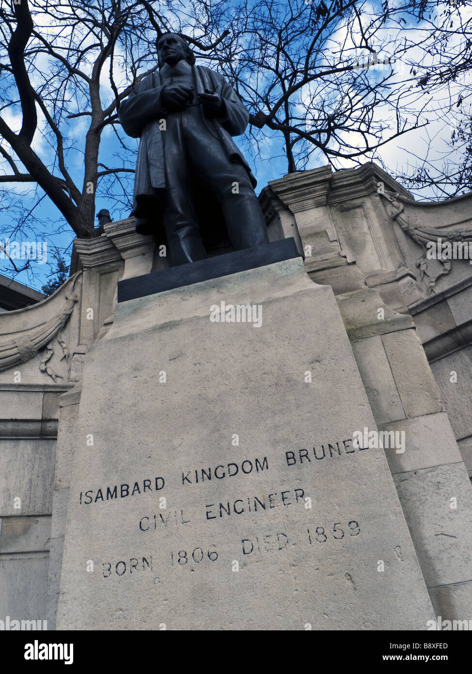 Monument à Isambard Kingdom Brunel Banque D'Images
