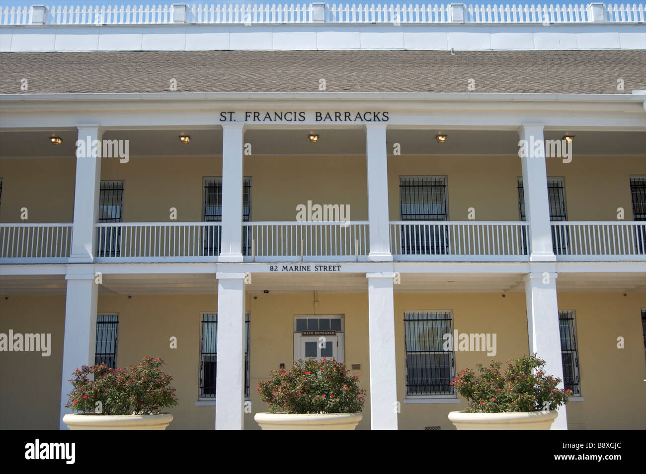 Caserne saint François, Saint Augustin Banque D'Images