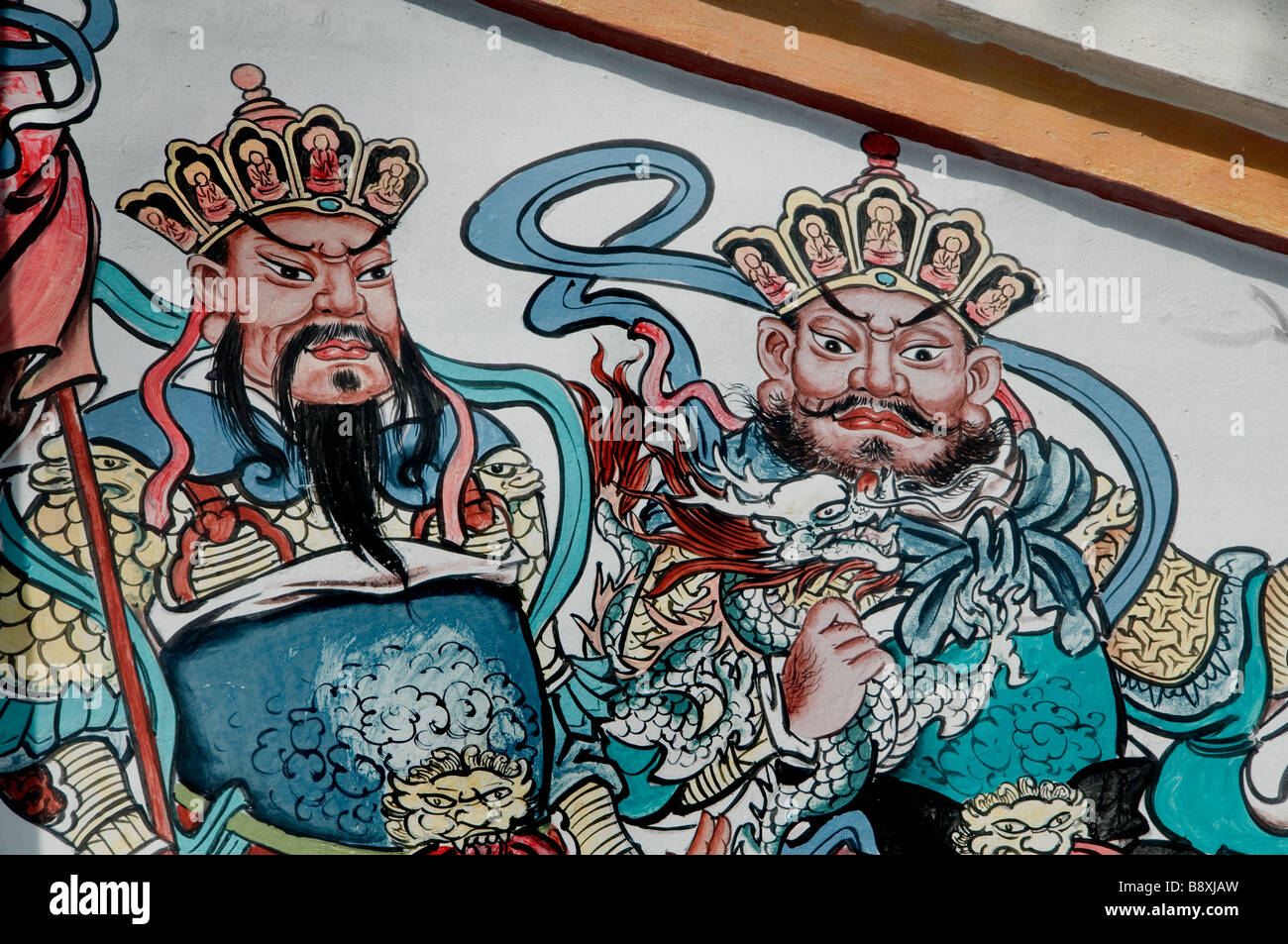 Kuala Lumpur, en Malaisie, le temple du Bouddha Bouddhisme Chinatown malais Banque D'Images