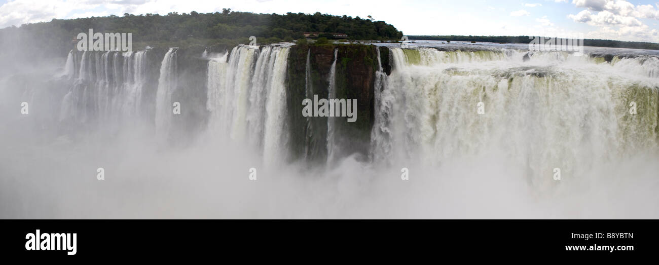 Panorama de l'Iguazu, Argentine Banque D'Images
