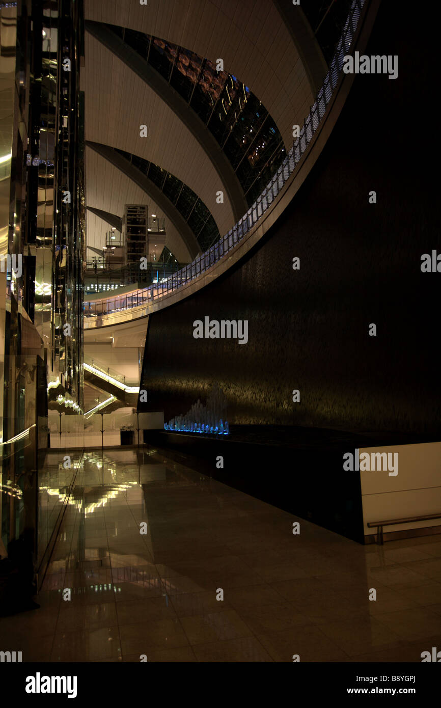 'Dubai Terminal de l'aéroport trois' Banque D'Images