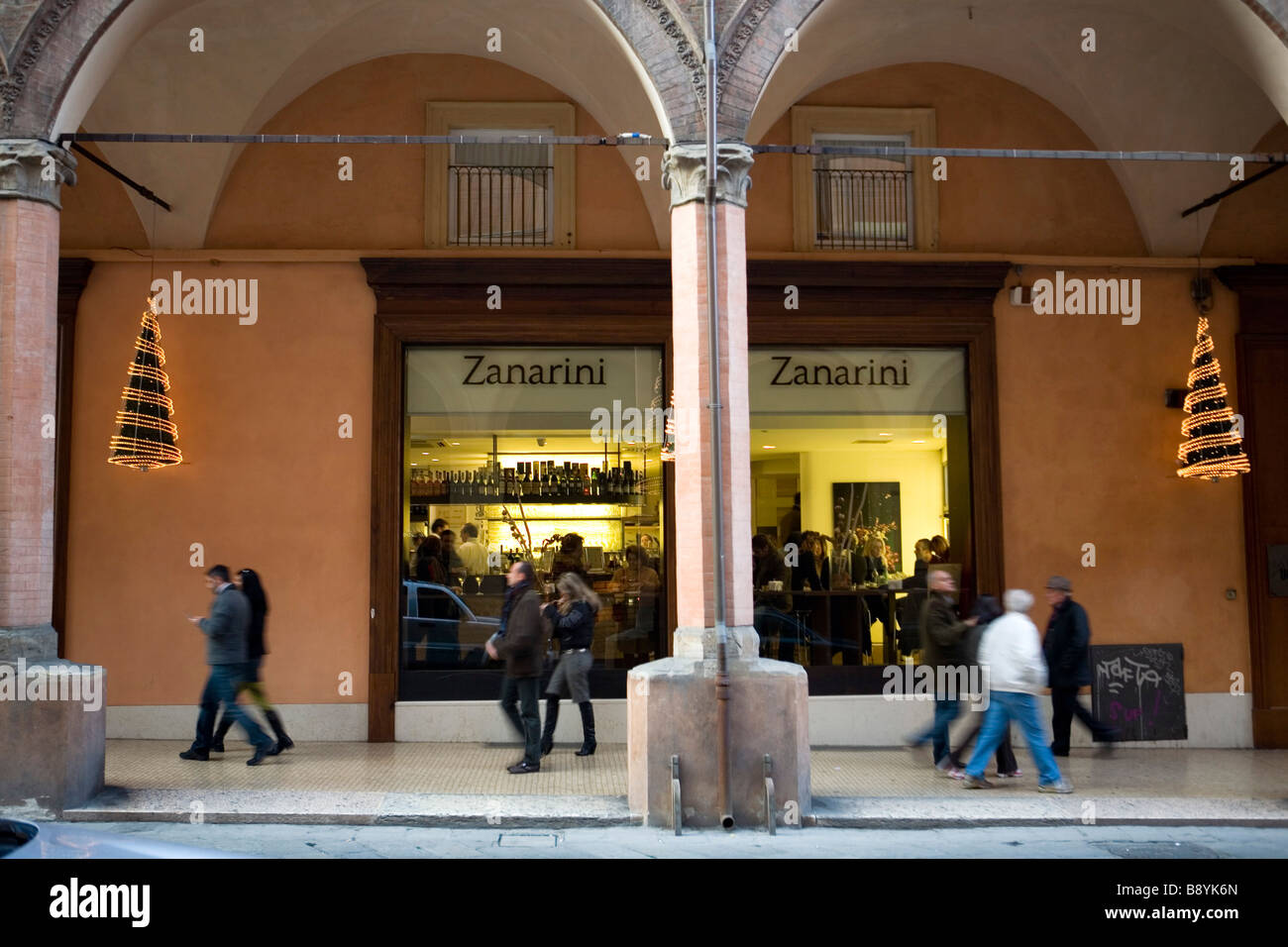 Arcade, Bologne, Émilie-Romagne, Italie Banque D'Images