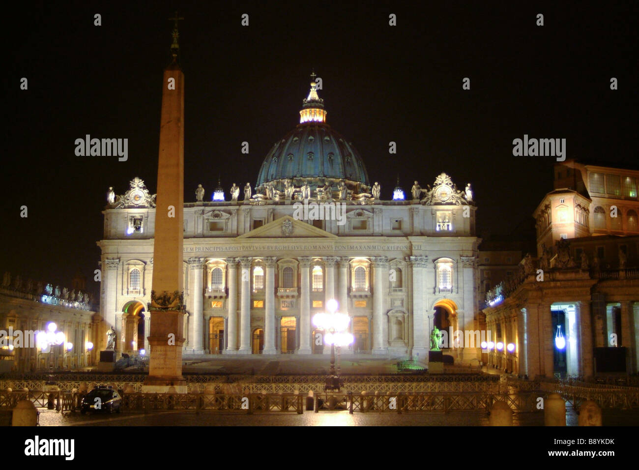 Piazza San Pietro, Rome, Latium, Italie Banque D'Images
