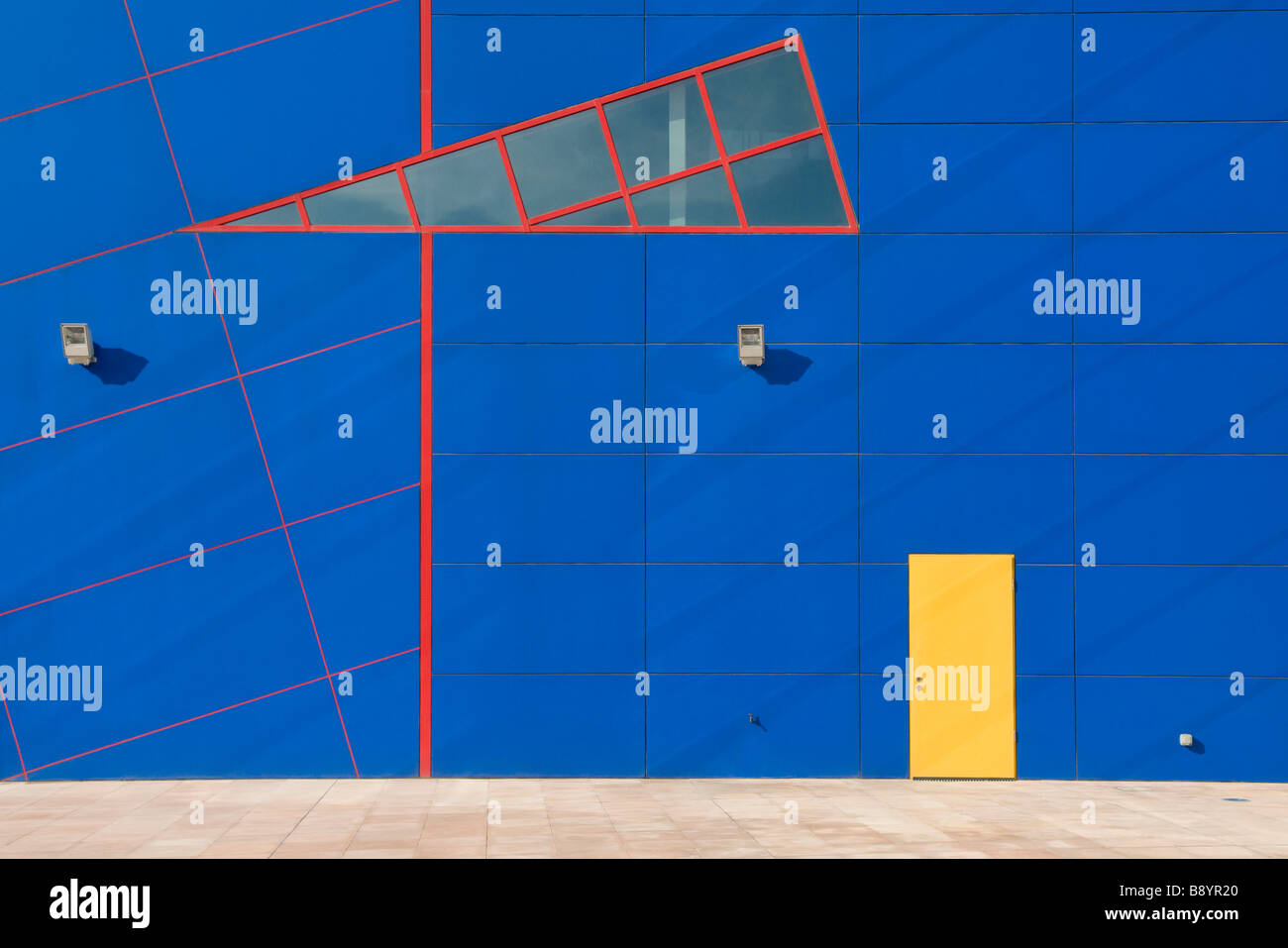 L'architecture moderne et contemporaine, Dubaï, Émirats arabes unis Banque D'Images