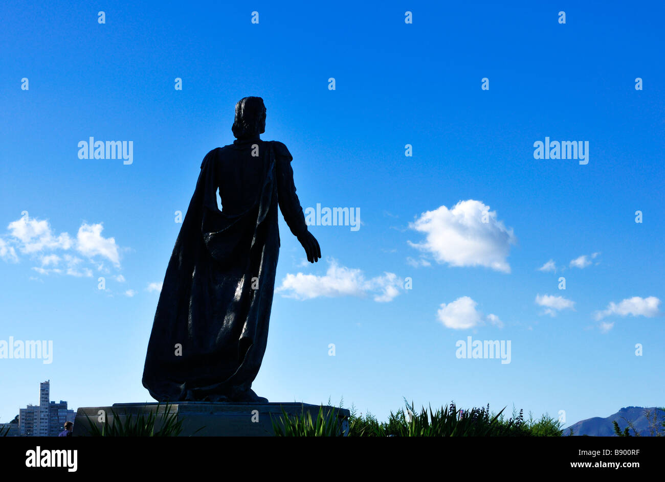 Vue panoramique depuis Coit Tower, San Francisco CA Banque D'Images