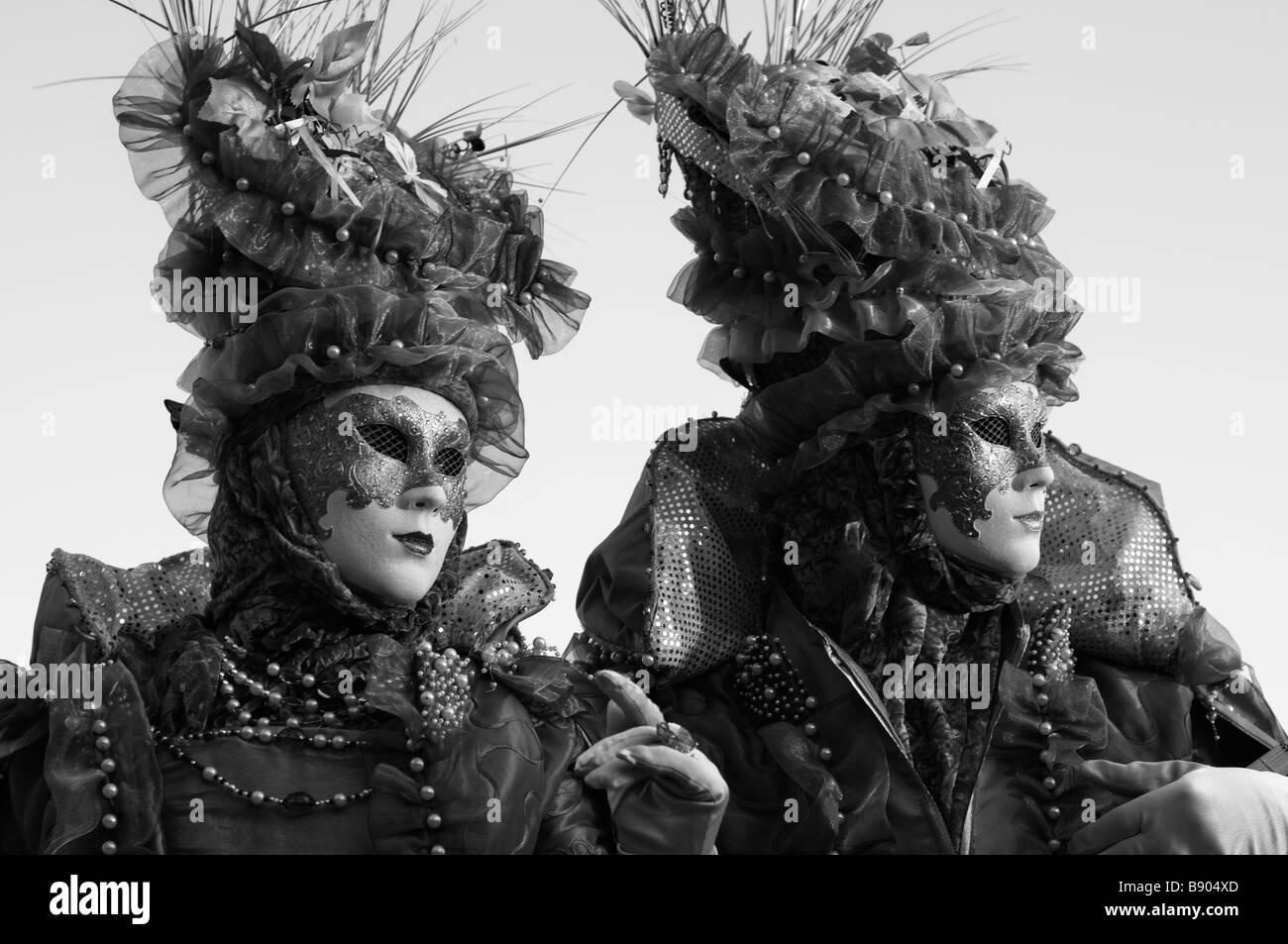 L'Italie, Carnaval de Venise Banque D'Images