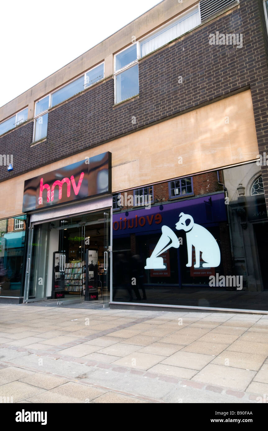 HMV, Norwich UK Banque D'Images
