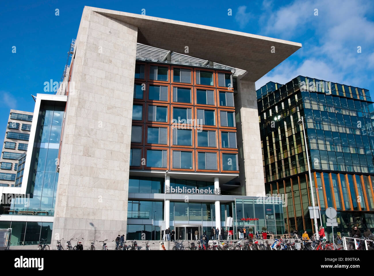 Centrale Openbare Bibliotheek Amsterdam Banque D'Images