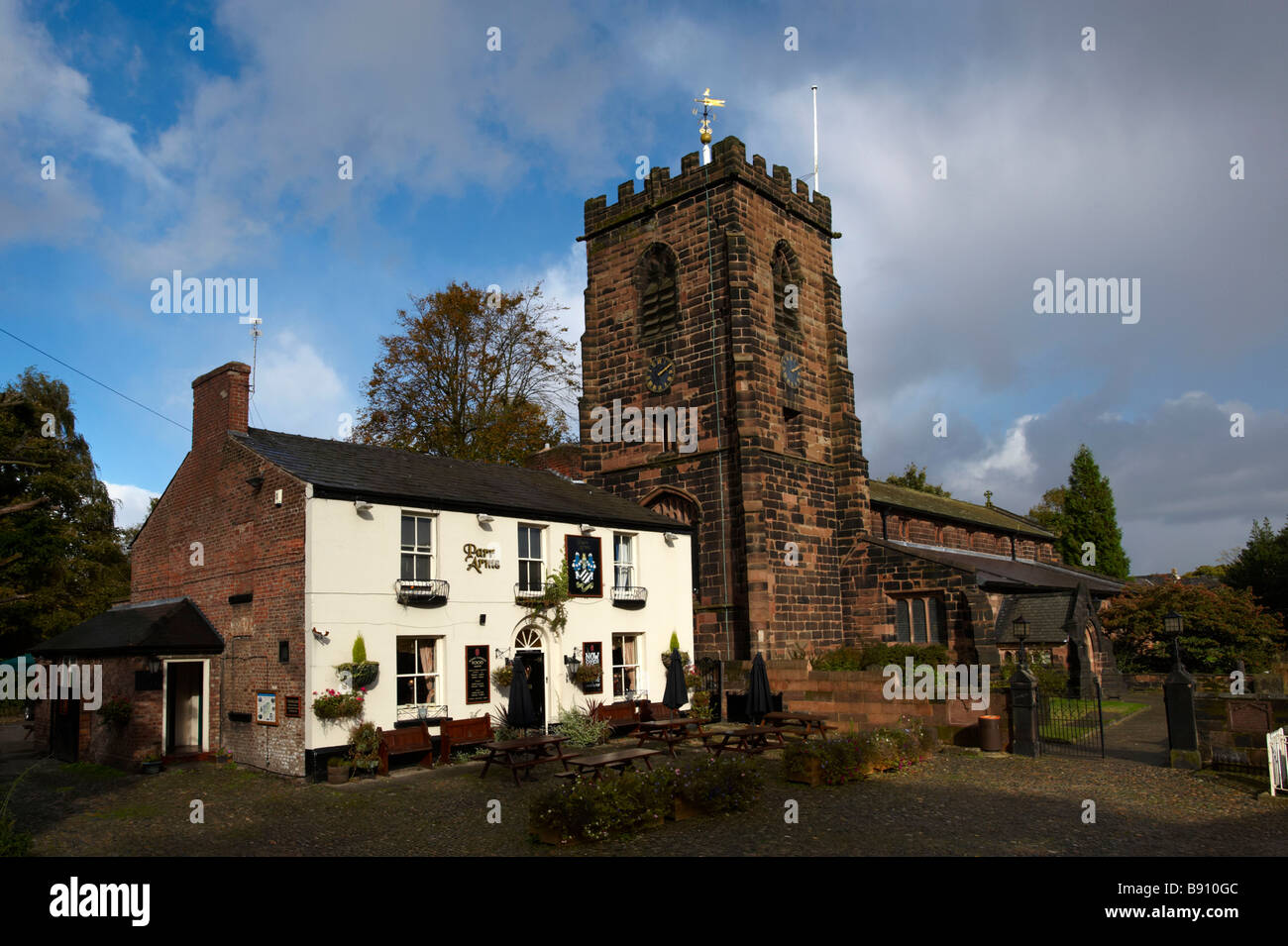 Parr Arms Grappenhall Cheshire UK Banque D'Images