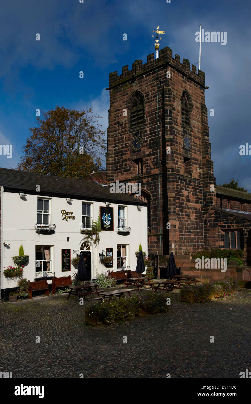 Parr Arms Grappenhall Cheshire UK Banque D'Images