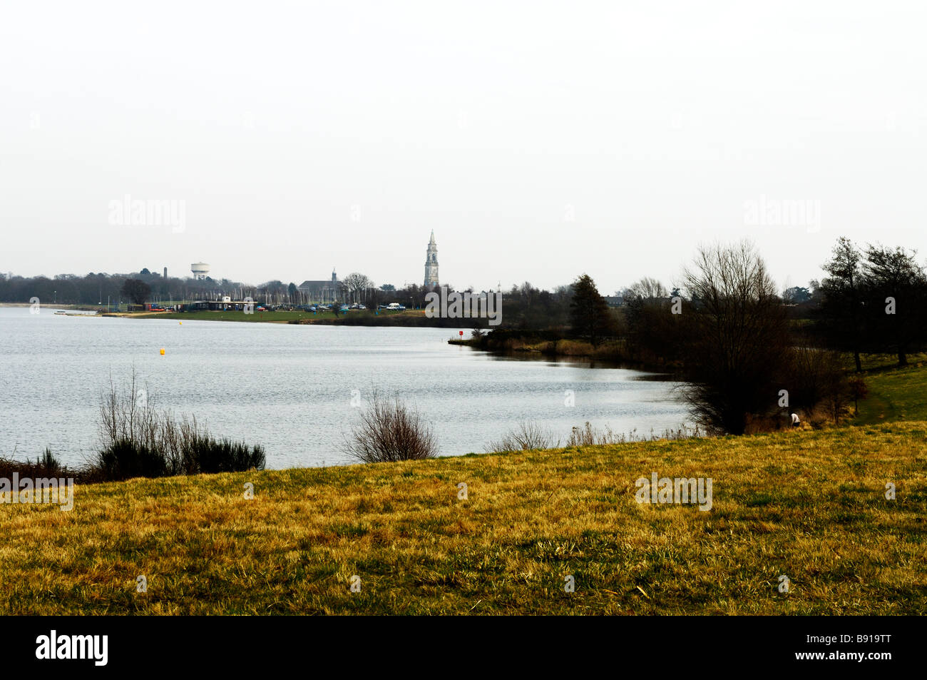 L'eau d'Alton, Suffolk, Angleterre Banque D'Images