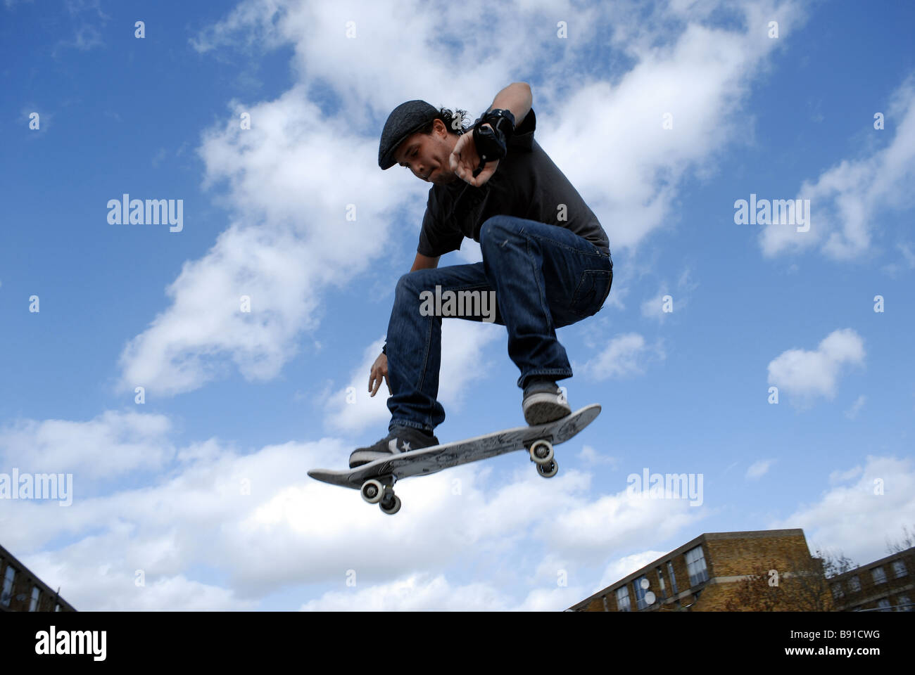 La planche à Brixton jeux pour enfants Banque D'Images