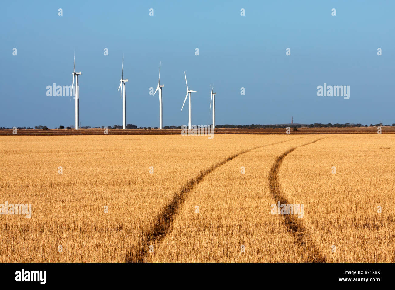 Edithburgh Wind Farm Banque D'Images