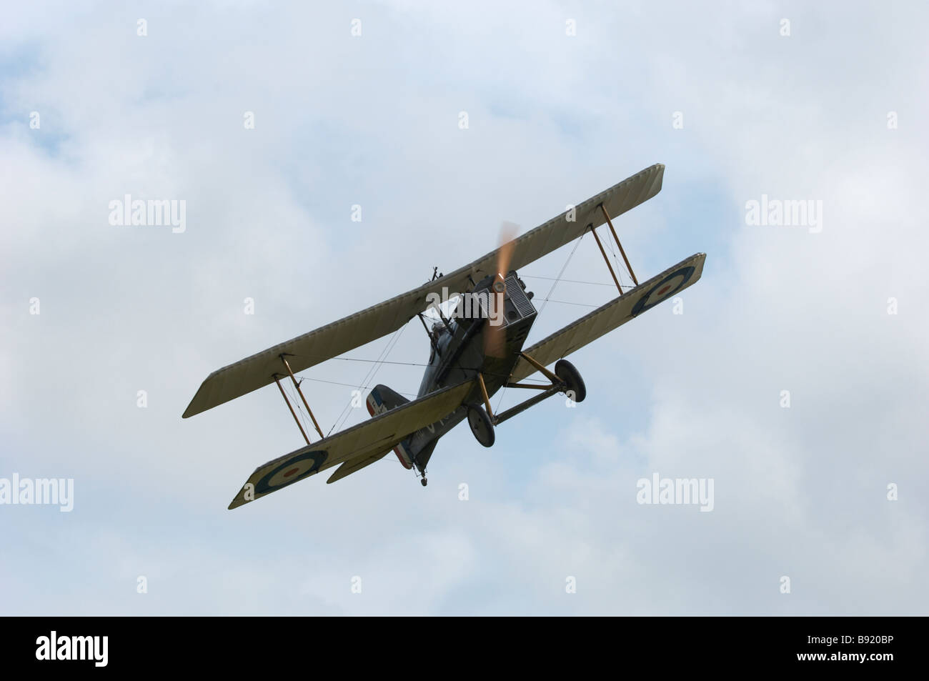 L'aérodrome de Popham Spitfire en Grande-Bretagne. Banque D'Images