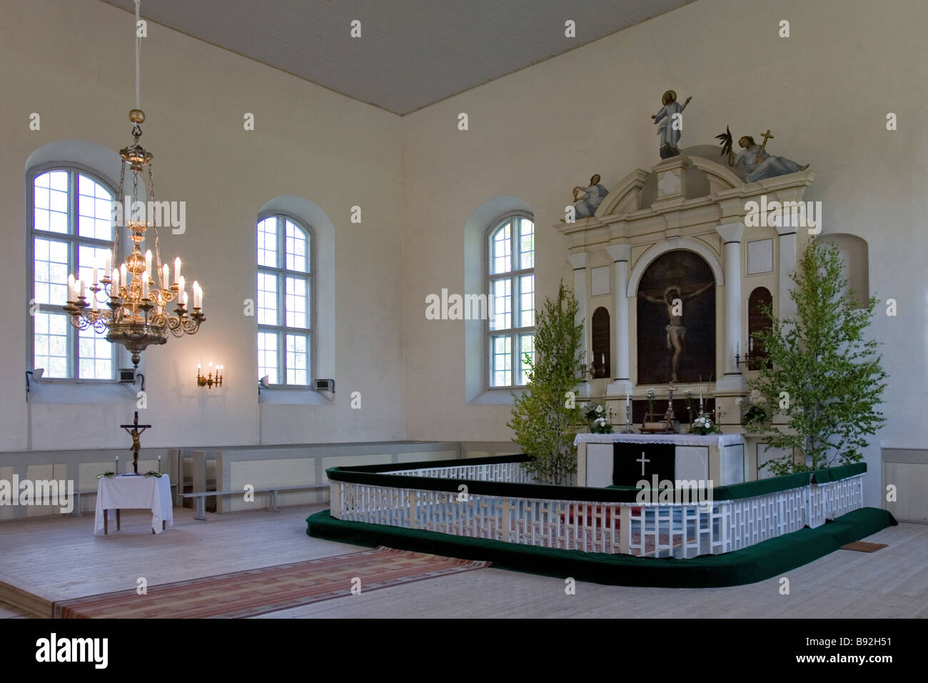 Église Rõuge, Tallinn, Estonie, Europe Comté Banque D'Images