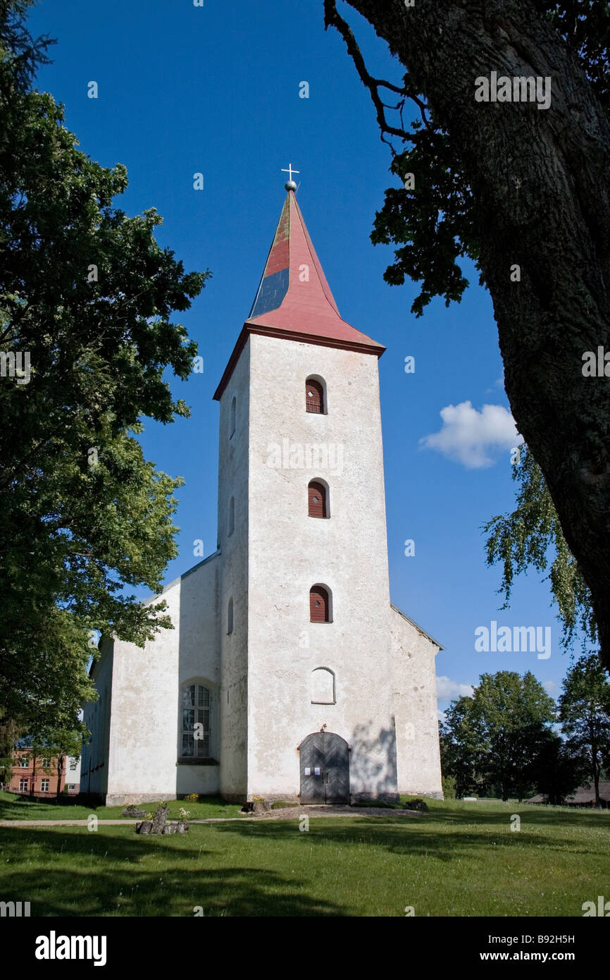 Église Rõuge, Tallinn, Estonie, Europe Comté Banque D'Images