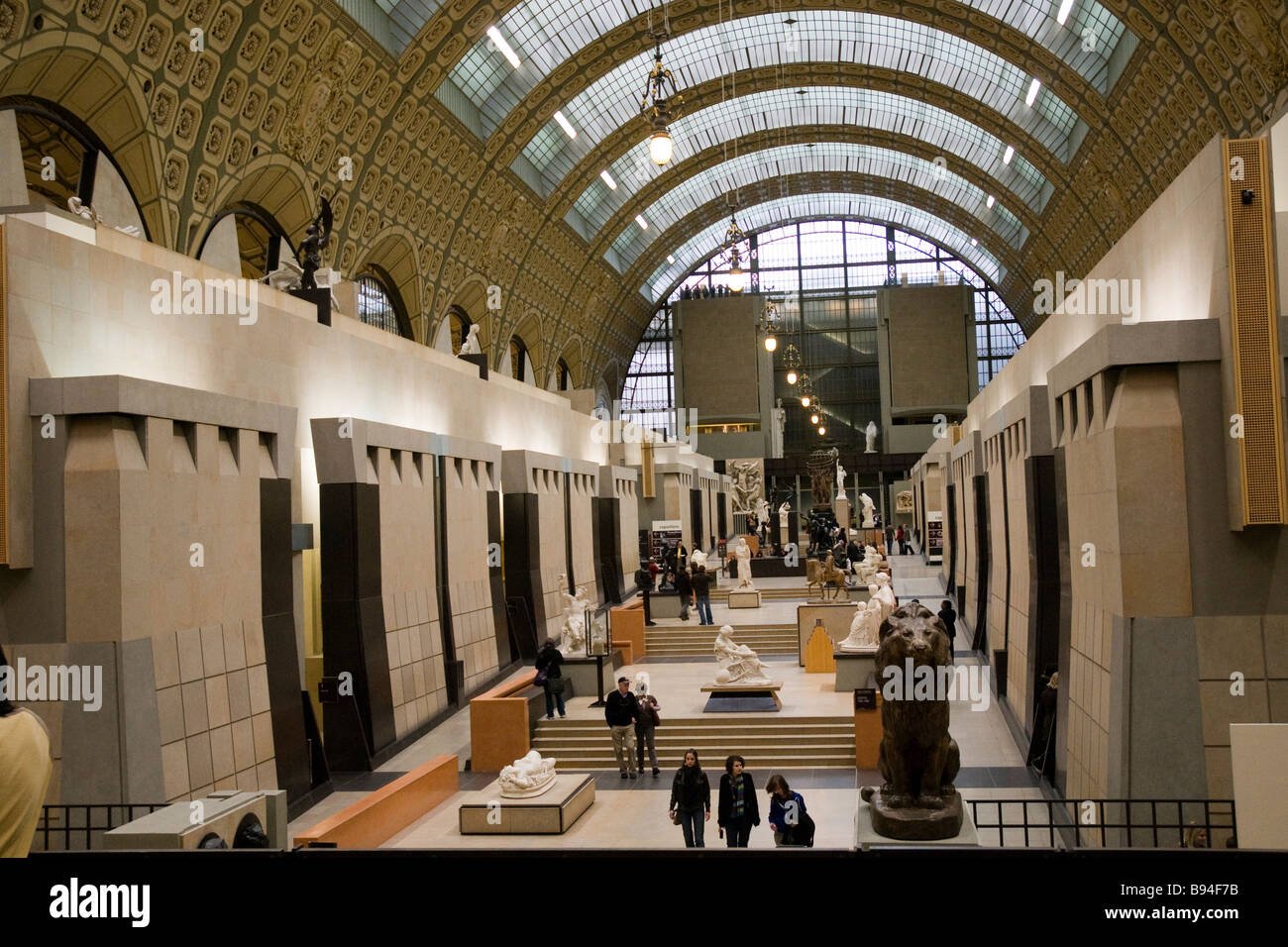 Le Musée d'Orsay à Paris Banque D'Images