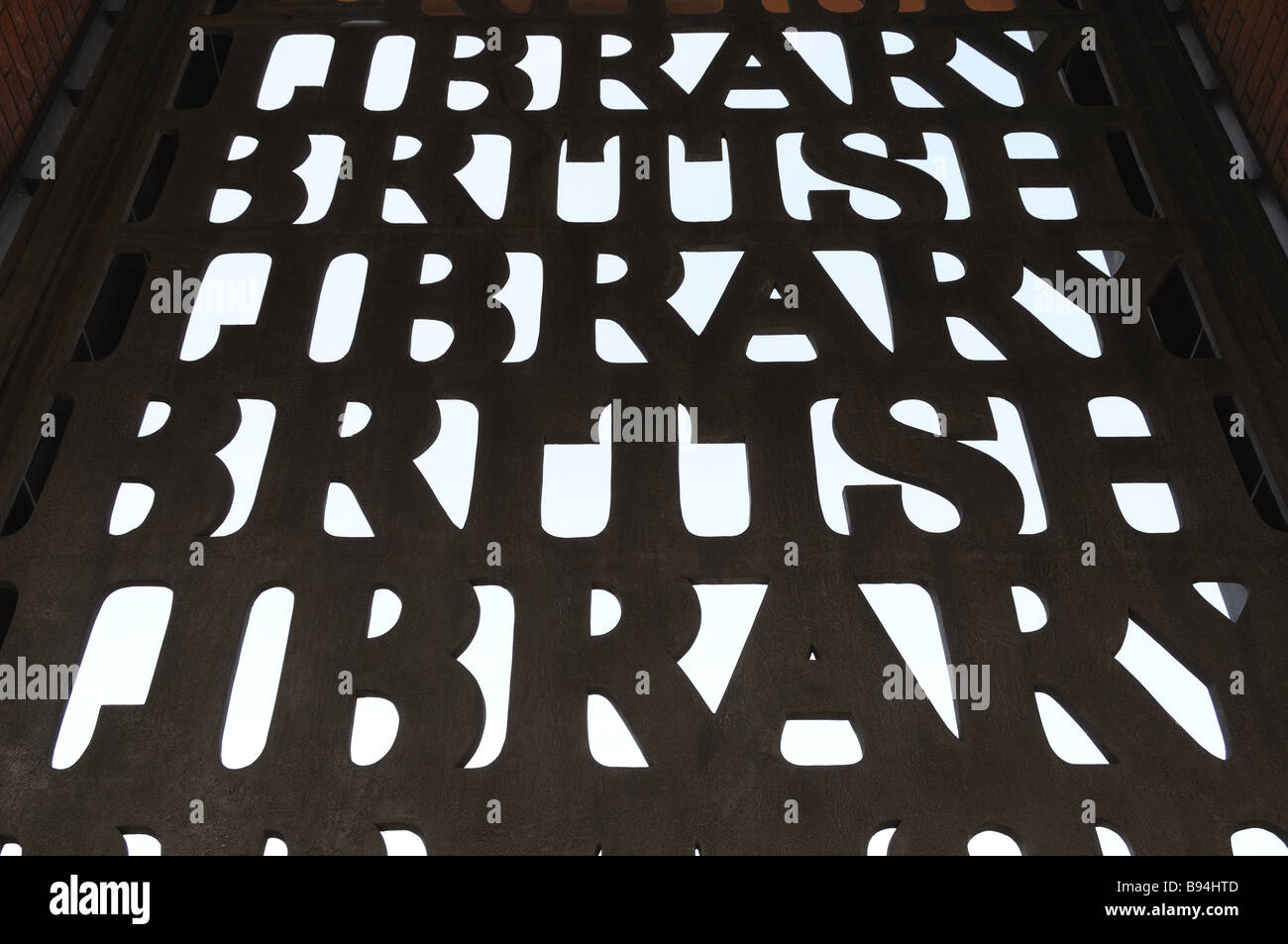 British Library Euston Road London England UK Banque D'Images