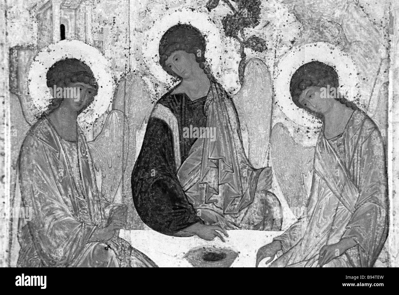 Andrei Roublev l'icône de la trinité de la Galerie nationale Tretiakov ...