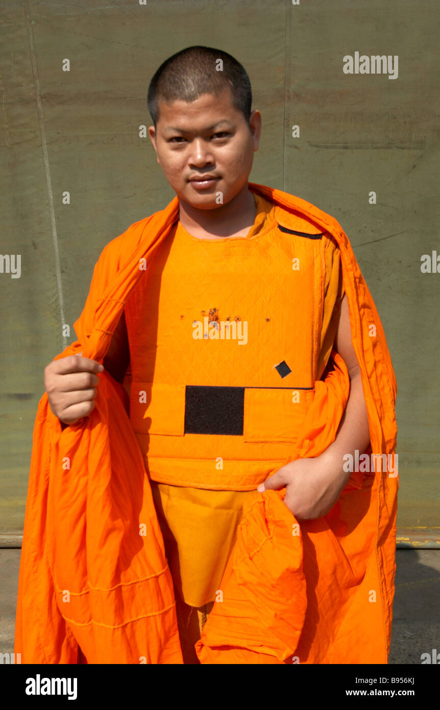 Bullet Proof monk vest Body Armor Banque D'Images