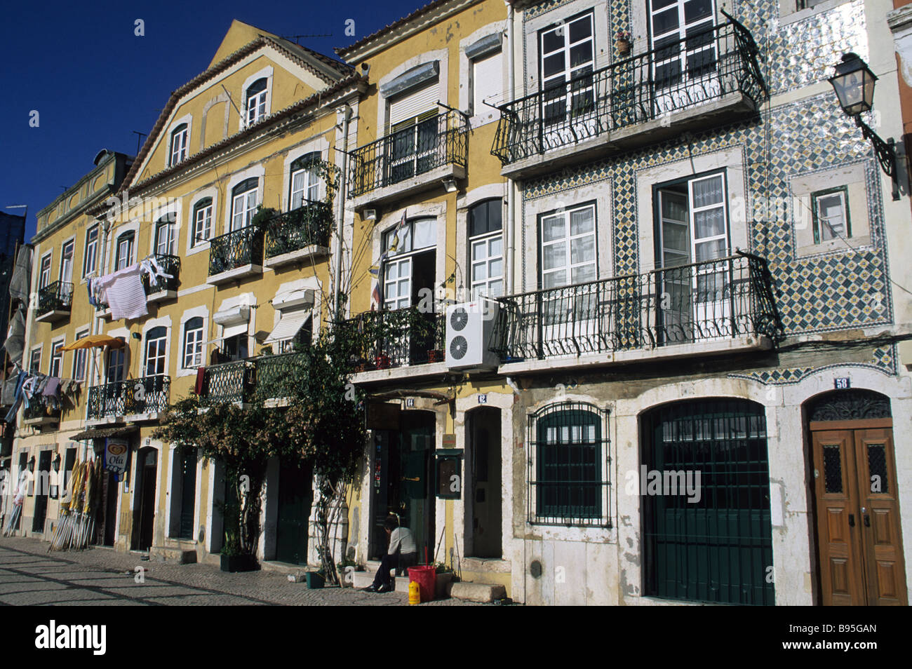 Barrio de Lisbonne Lisboa Portugal europe belèm Banque D'Images