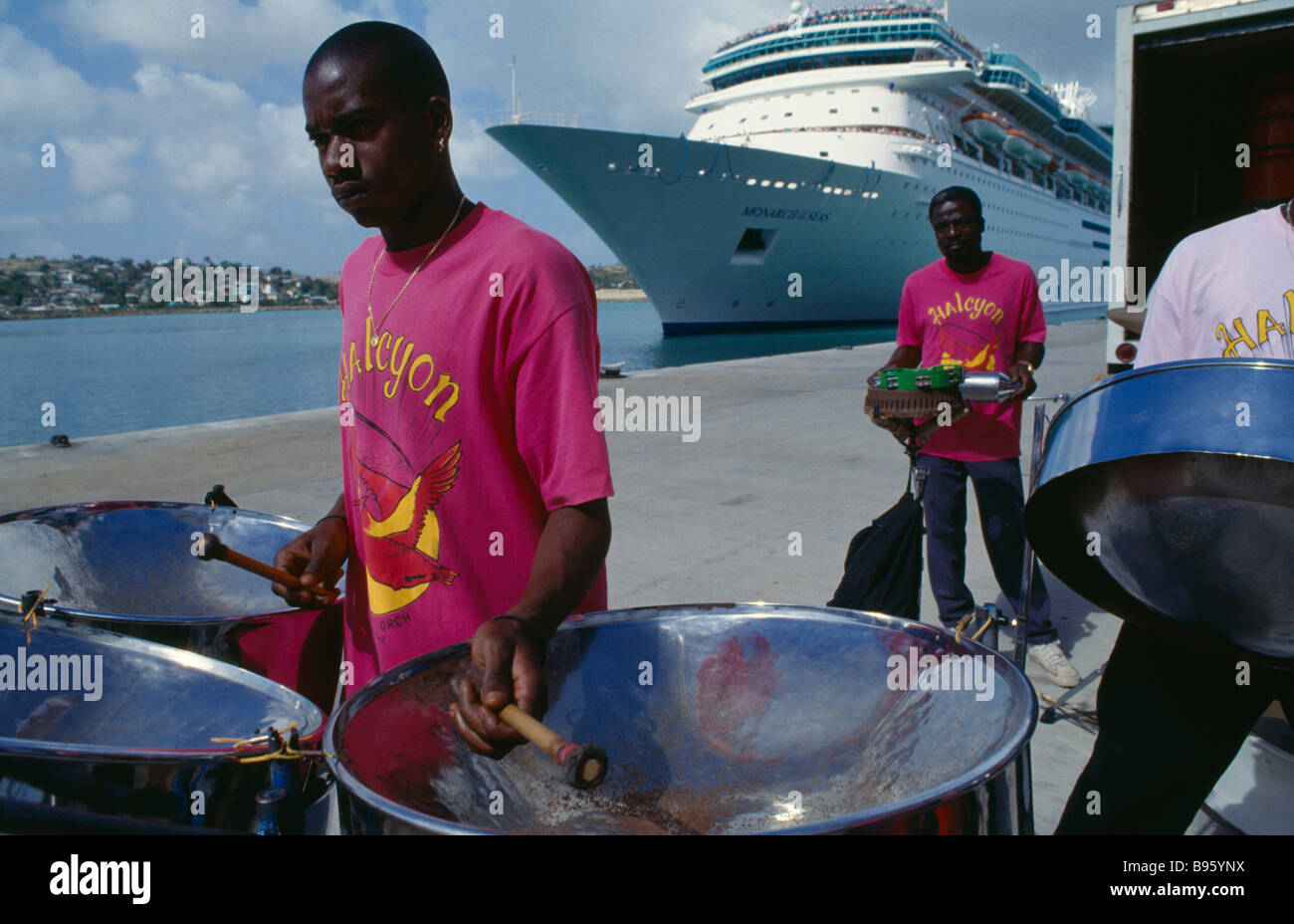 Antilles Antigua St Johns Banque D'Images
