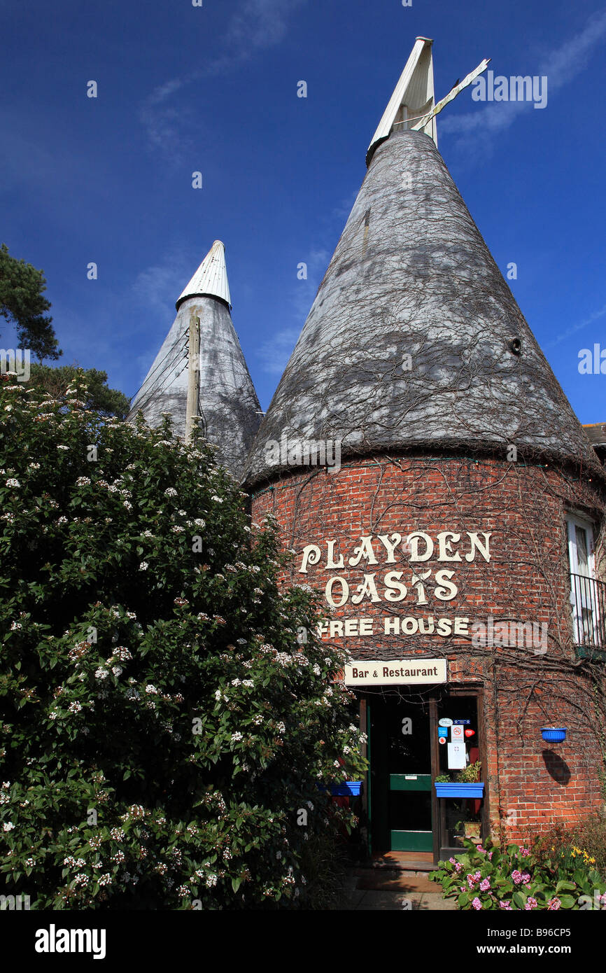 Playden Oasts gratuitement House Restaurant et hôtel près de Rye East Sussex England Banque D'Images