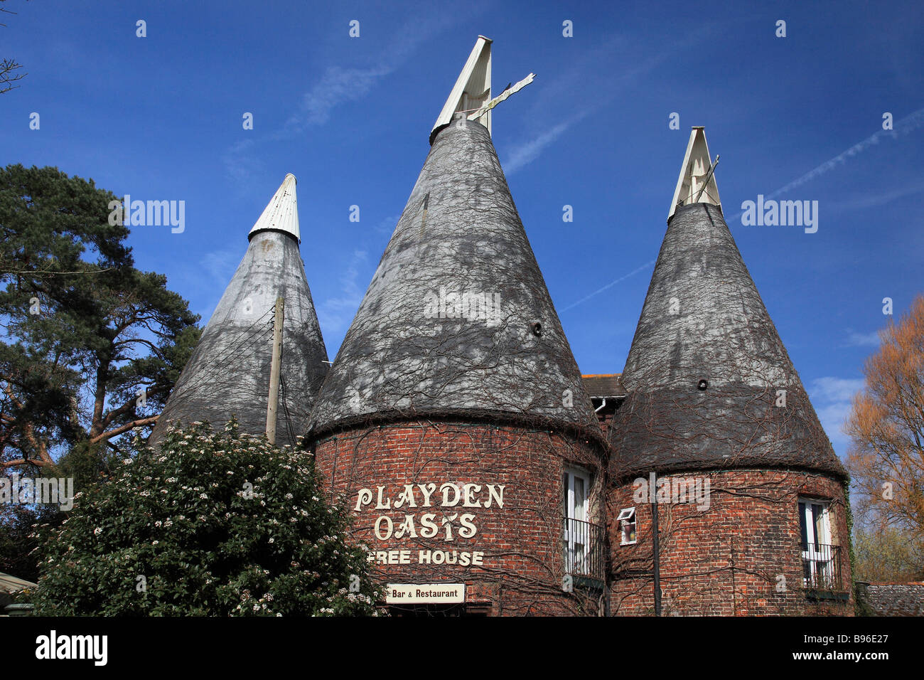 Playden Oasts gratuitement House Restaurant et hôtel près de Rye East Sussex England Banque D'Images