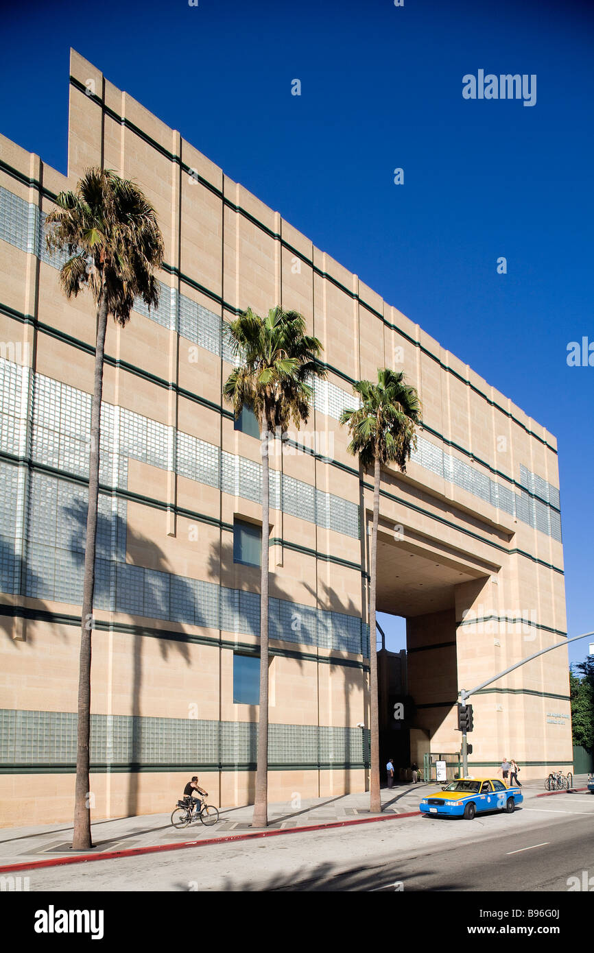United States, California, Los Angeles, Museum Row, le Los Angeles County Museum of Art (LACMA) par l'architecte Renzo Piano Banque D'Images