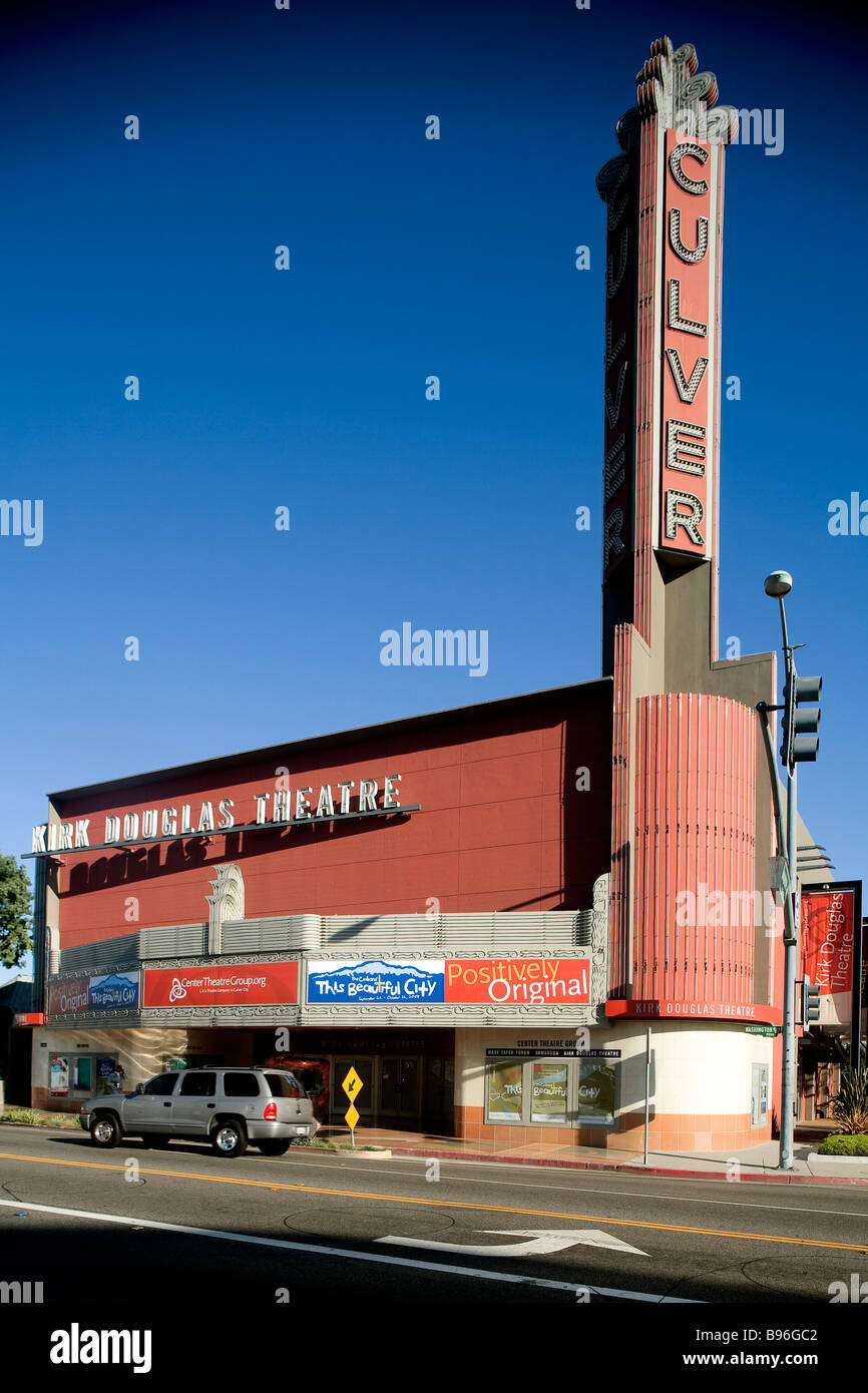 United States, California, Los Angeles, Culver City, Kirk Douglas Theatre datant de 1947 Banque D'Images