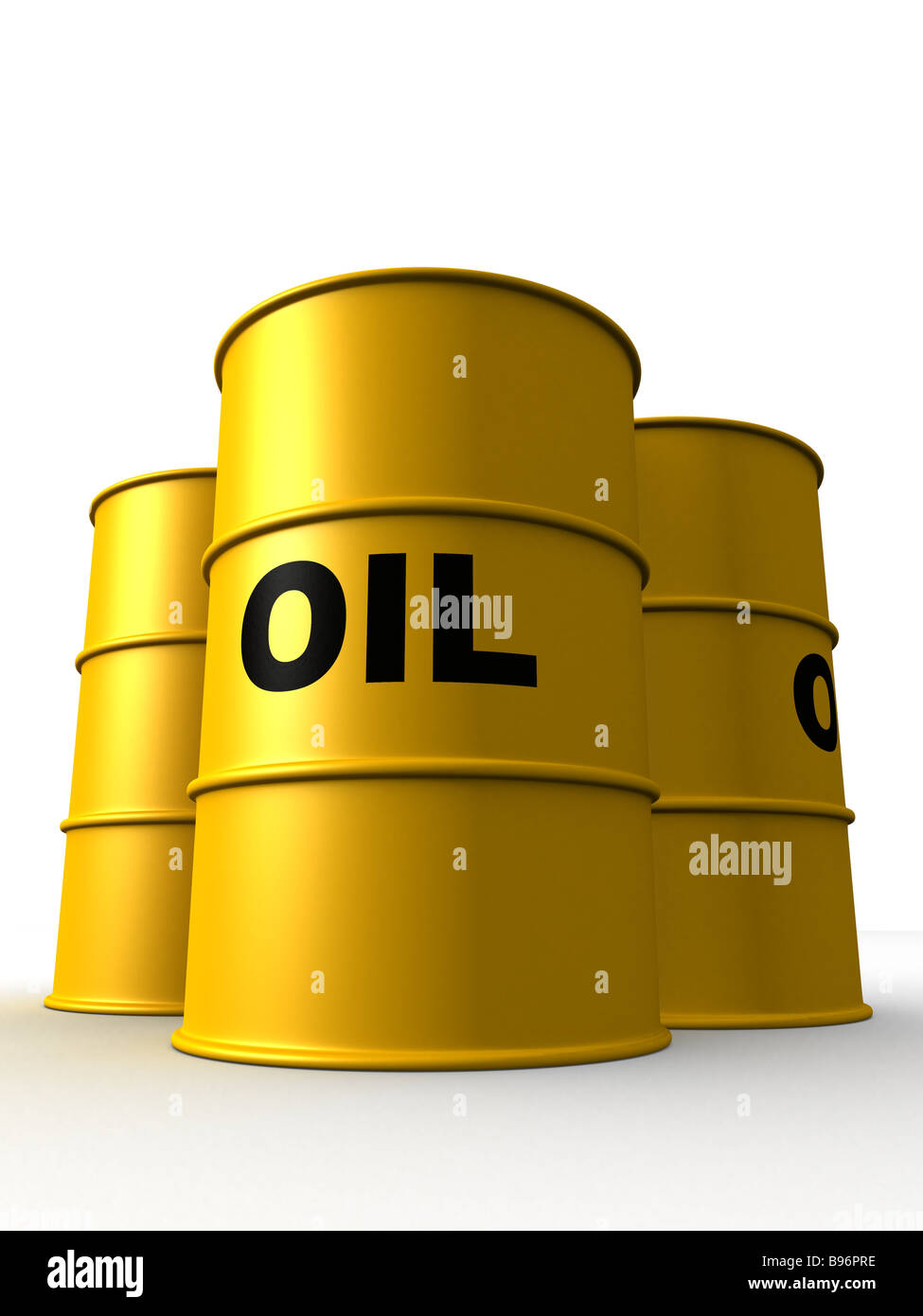 Le baril de pétrole Banque D'Images