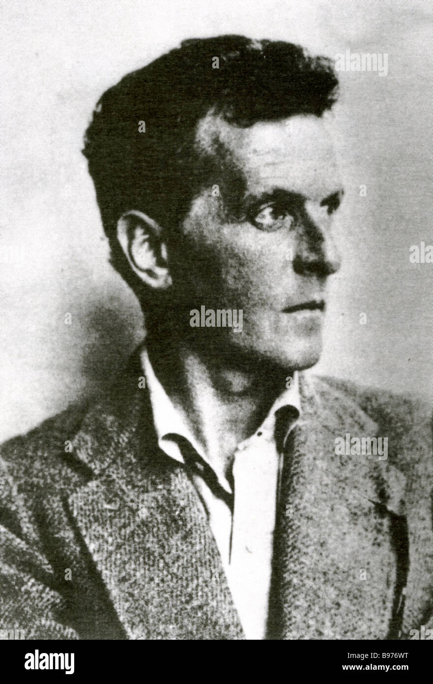 Née à l'Autrichien Ludwig Wittgenstein philosophe né britannique 1889 1951 Banque D'Images