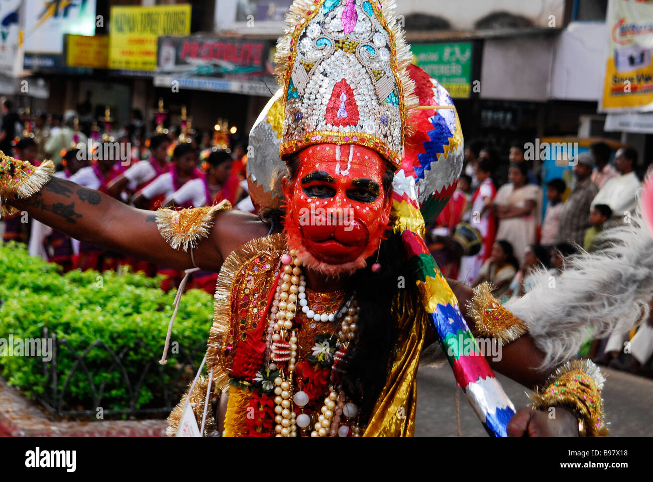 Shigmo festival. (Panjim Panaji, Goa, Inde) Banque D'Images