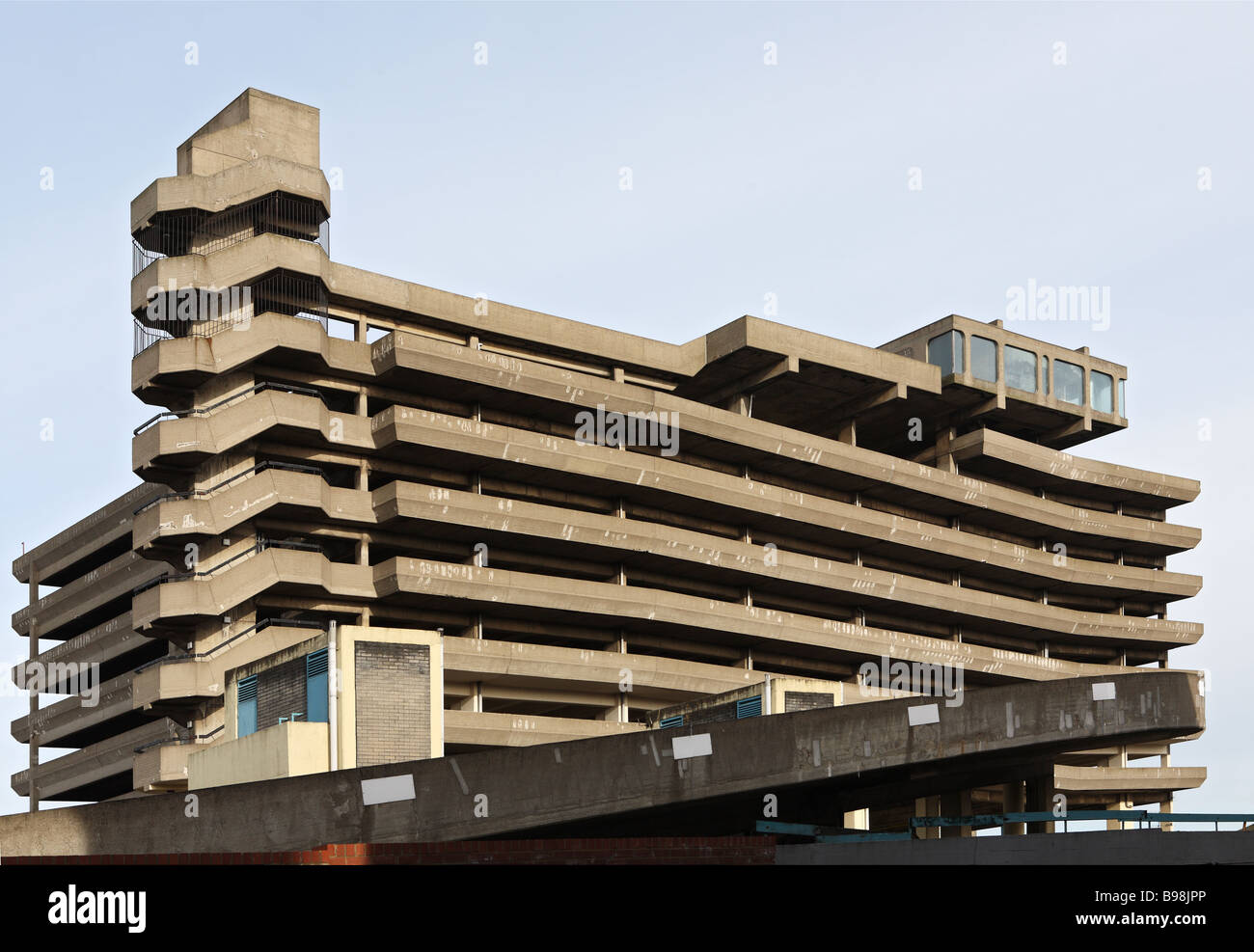 Parking Gateshead, Angleterre du Nord-Est, Royaume-Uni Banque D'Images