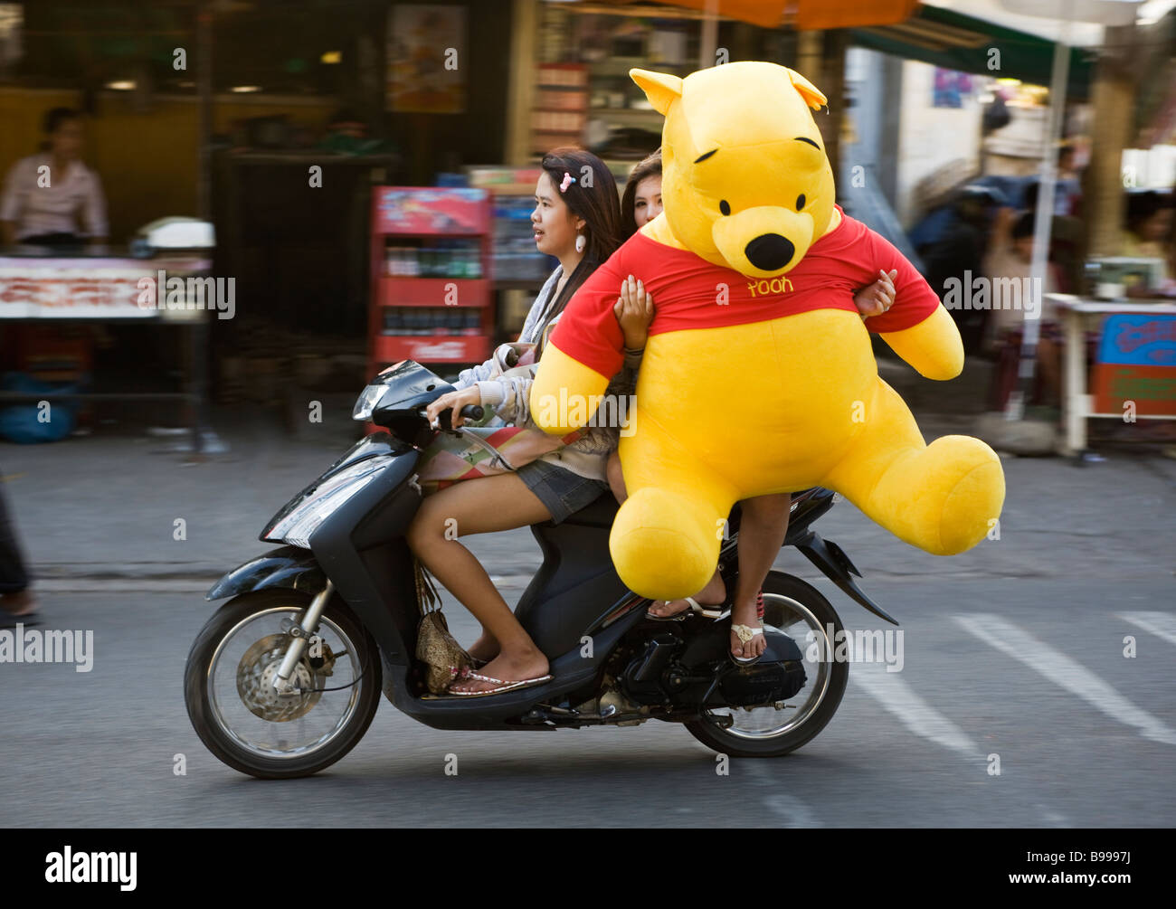 Winnie the Pooh Bear Hanoi Vietnam Banque D'Images