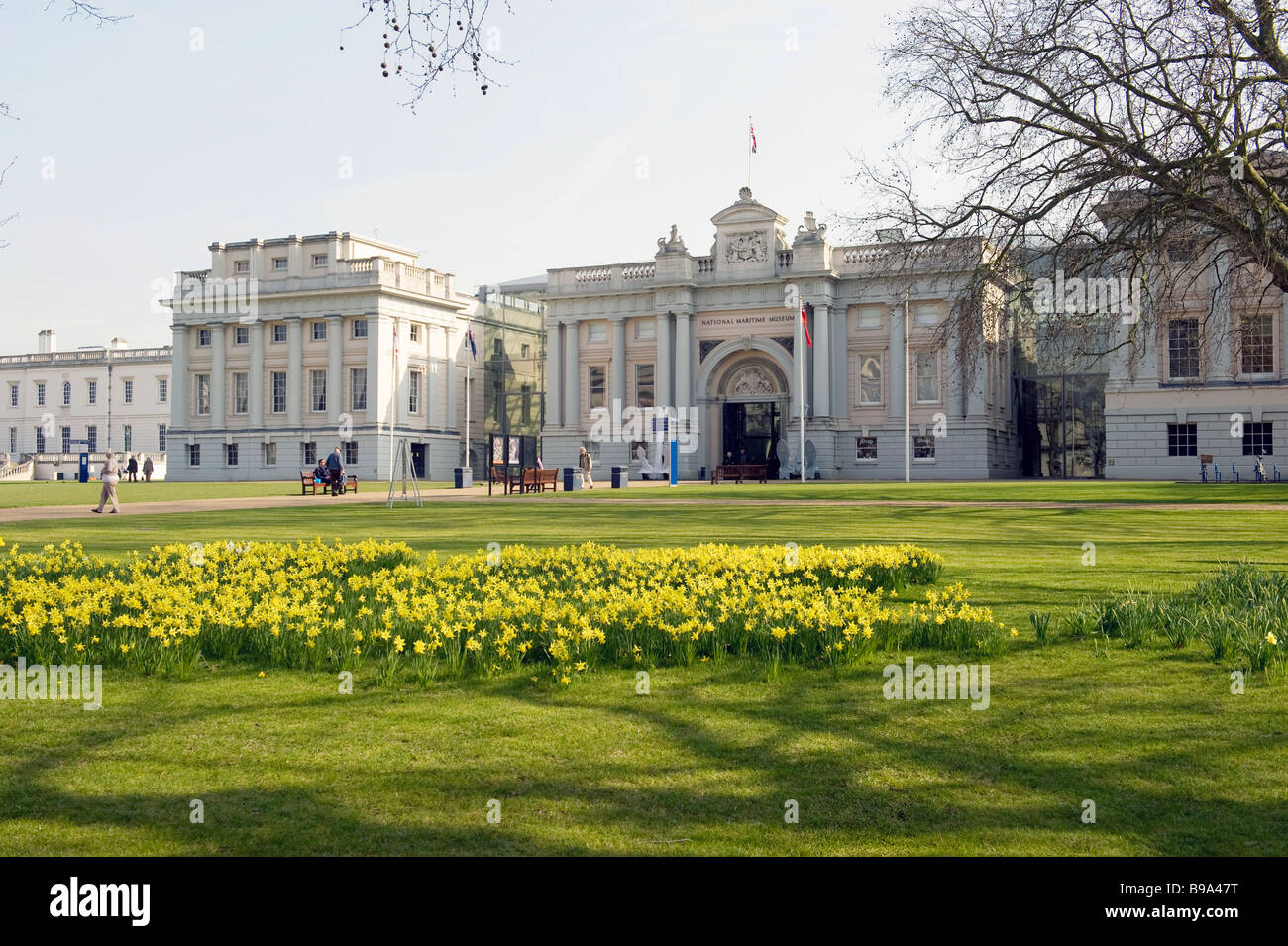 National Maritime Museum, Greenwich, Londres Banque D'Images