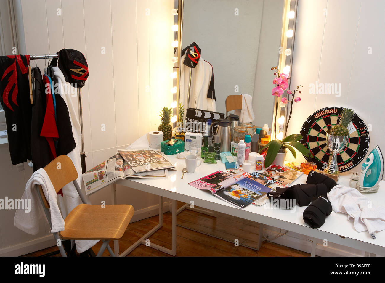 Dressing room Banque D'Images