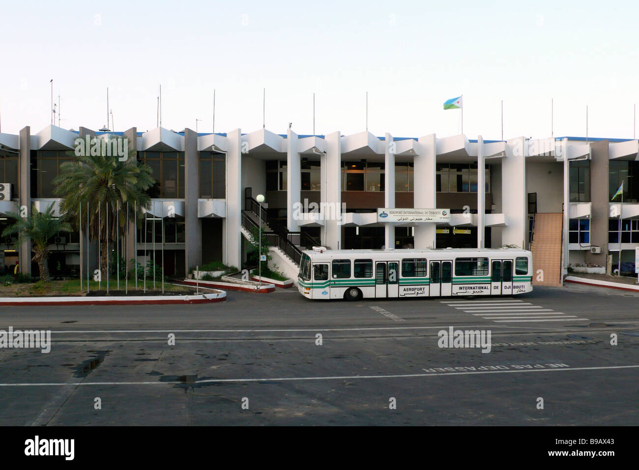 Djubouti Airport Banque D'Images