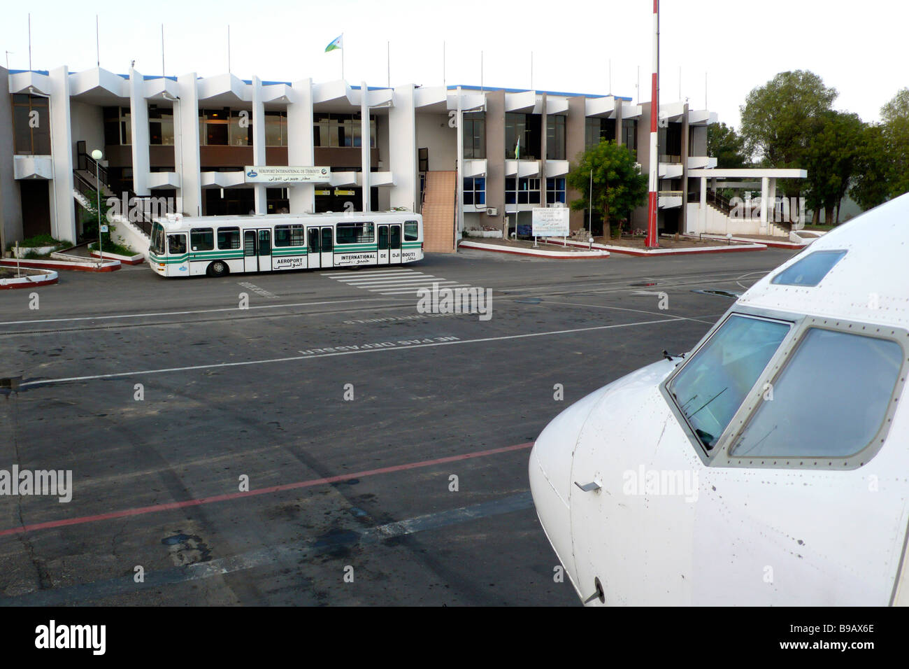 Djubouti Airport Banque D'Images