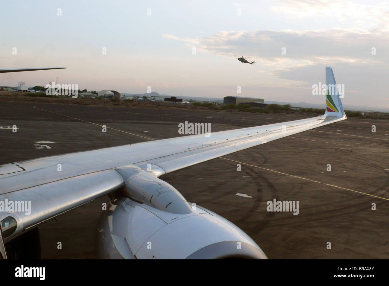Djubouti Airport Banque D'Images