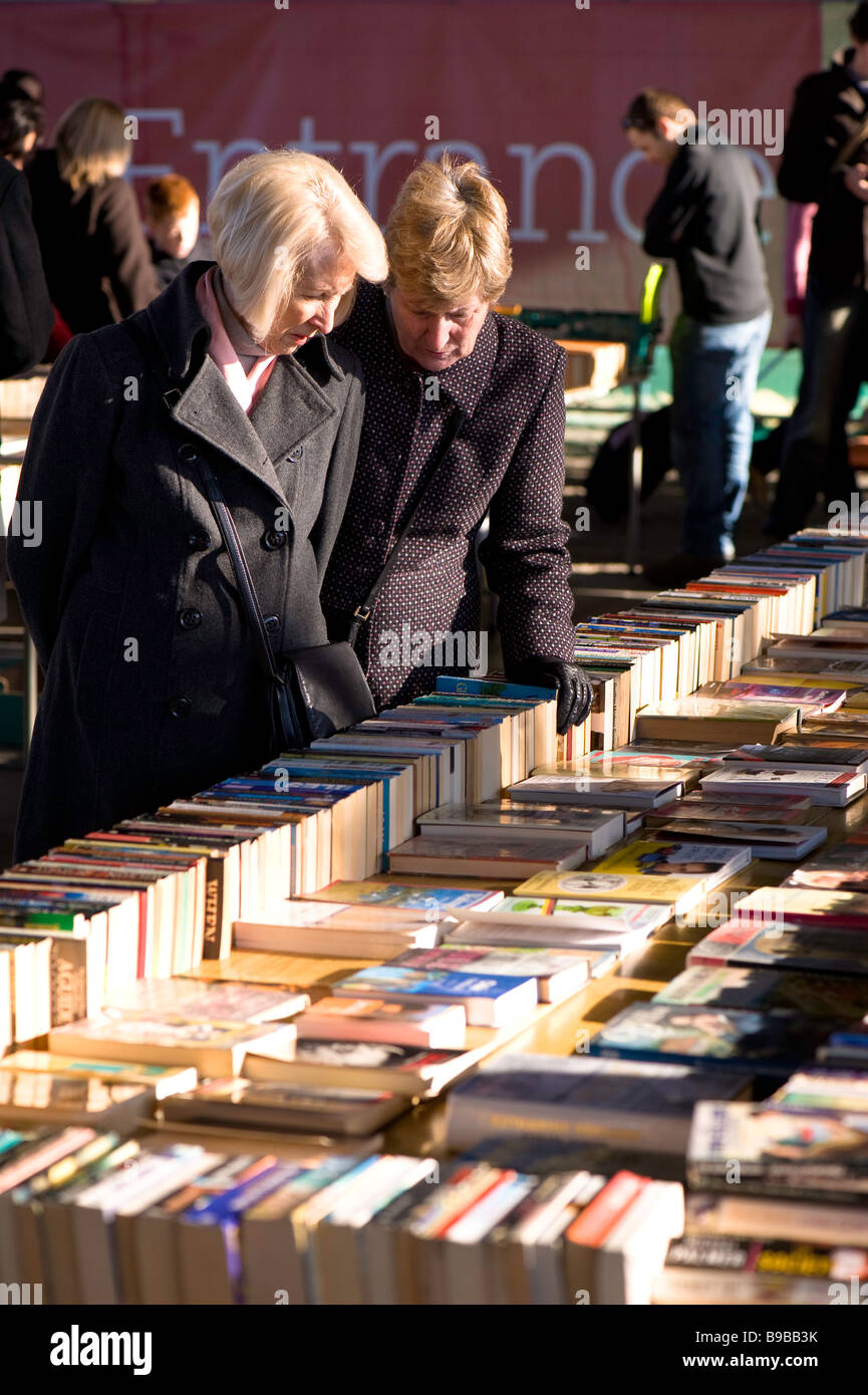 Librairie d'occasion sur South Bank London United Kingdom Banque D'Images
